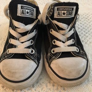 Kids Toddler Converse Chuck Taylors Black Size 8